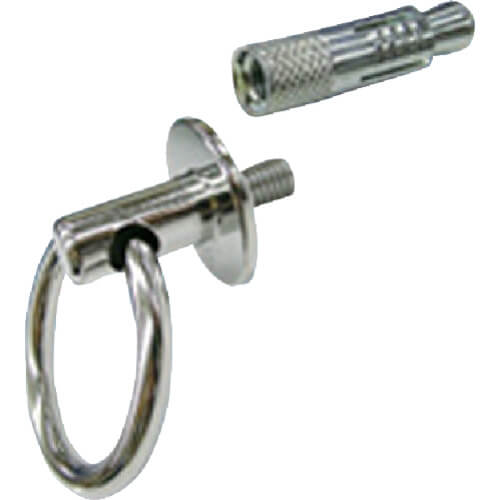 Stainless Steel Shouldered Ring Bolt w/Anchor Plug 1อัน