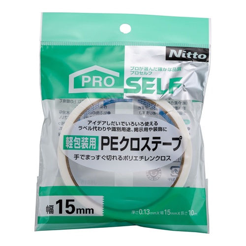 เทปผ้า Nitoms PE สำหรับบรรจุภัณฑ์น้ำหนักเบา