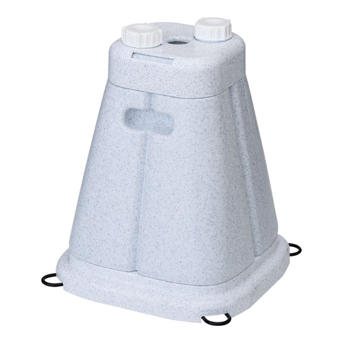 หินยืนแบบบางแบบเทน้ำลายเกรน