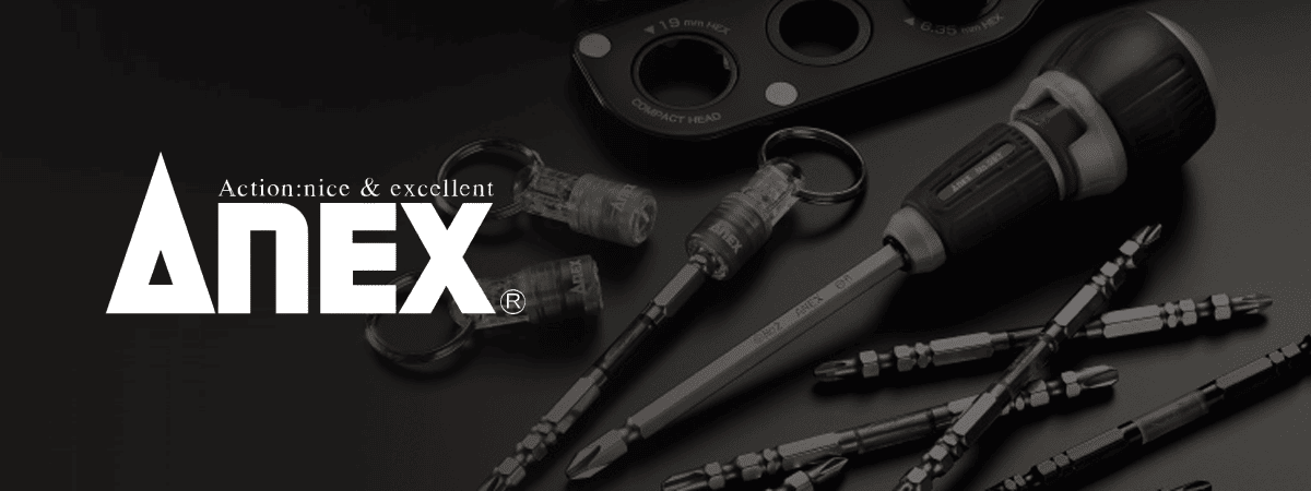 Key Visual ไขควง แบรนด์ ANEX