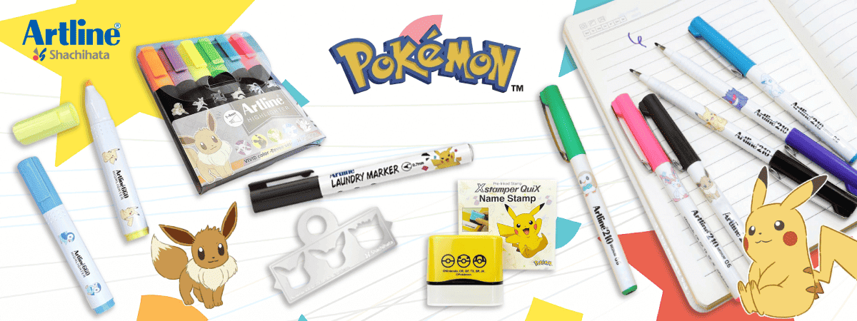 Key Visual POKEMON Collaboration แบรนด์ SHACHIHATA