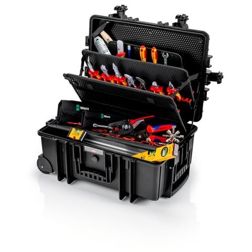กล่องเครื่องมือ "Robust45 Move" Electro, มี 63 ส่วน แบรนด์ KNIPEX