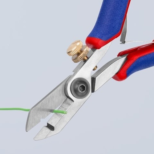 กรรไกรปอกลวดหรือสายไฟสำหรับอุปกรณ์อิเล็กทรอนิกส์ แบรนด์ KNIPEX