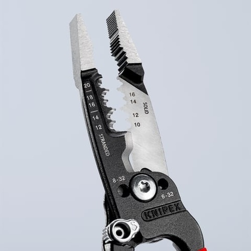 KNIPEX WireStripper, คีมสำหรับช่างไฟฟ้าอเนกประสงค์, แบบอเมริกัน แบรนด์ KNIPEX