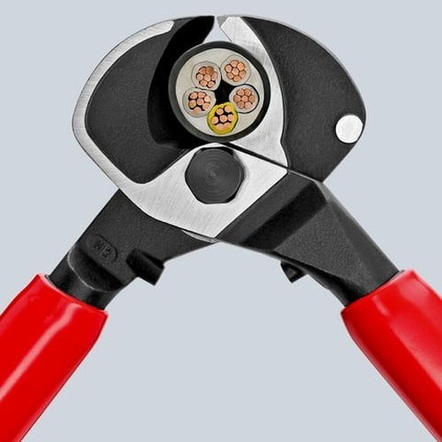 กรรไกรสำหรับสายไฟหรือสายเคเบิ้ล, สำหรับการใช้งานแบบสองมือ แบรนด์ KNIPEX
