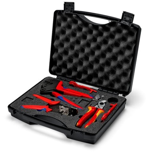 กล่องเครื่องมือสำหรับเครื่องไฟฟ้าพลังงานแสง MC4® แบรนด์ KNIPEX