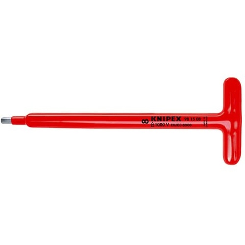 ไขควงสำหรับสกรูหัวจมหกเหลี่ยม, มาพร้อมกับด้ามรูปตัว T แบรนด์ KNIPEX