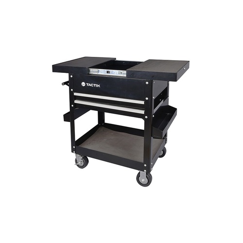 SERVICE CART SLIDE OPENNING TOP 2 DRAWER แบรนด์ TACTIX