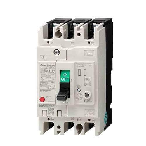 เซอร์กิตเบรคเกอร์กันไฟรั่ว (ELCB) NV แบรนด์ MITSUBISHI ELECTRIC