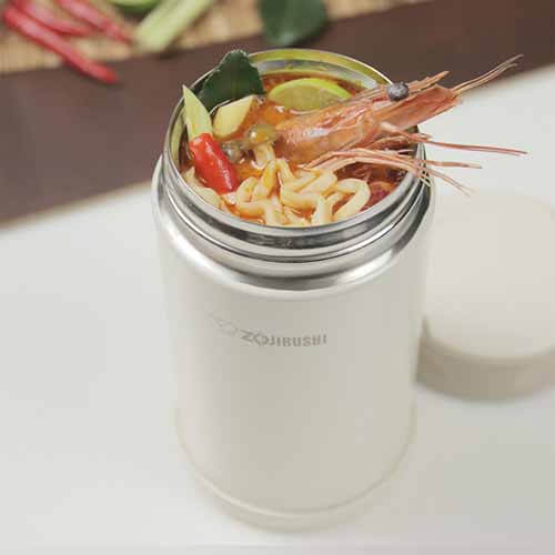 Zojirushi Stainless Steel Food Jar Stainless 0.75L Sw-fbe75xa