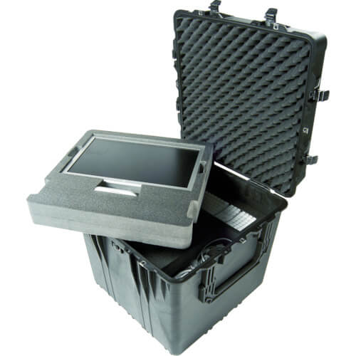 กล่องเก็บของ อเนกประสงค์ PELICAN 0370 แบบไม่มีฟองน้ำ) สีดำ ขนาด 673×673×641 มม.