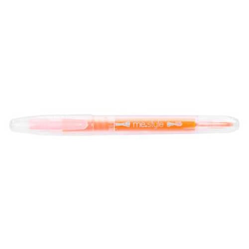 ปากกาเน้นข้อความ 2 หัว ส้ม ME.STYLE H-2230