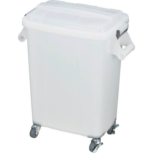 ถังขยะสำหรับห้องครัว Pro Pail จุได้ 45 ล. สีขาว