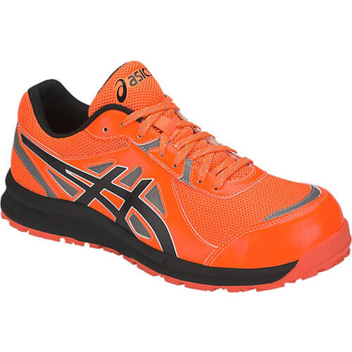 WINJOB CP206 HI-VIS Shocking Orange x Black แบรนด์ ASICS