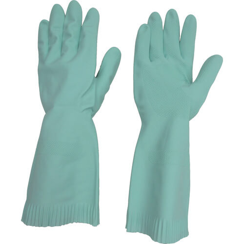 NR Thick-Gloves with Cotton Liner for Household