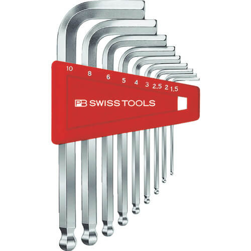 Ball Point Hex Key L-Wrench Sets For Hexagon Socket Screws