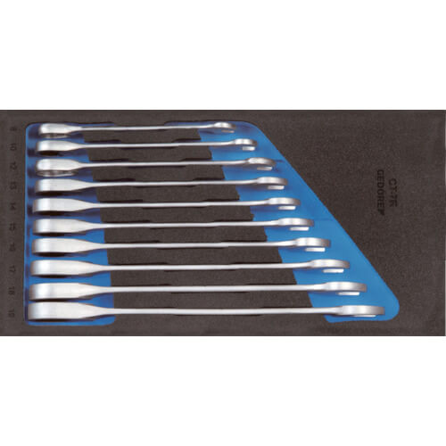 Combination Ratchet Spanner Set