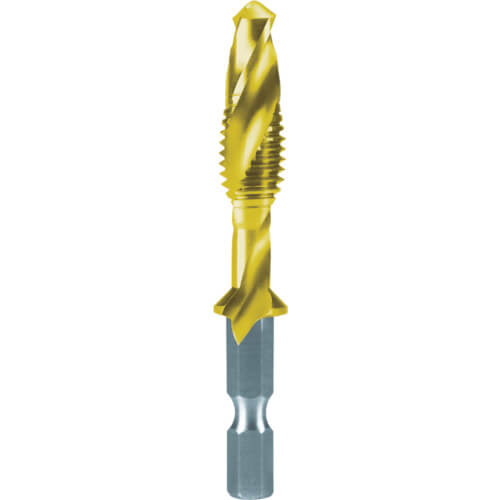Combined Machine Tap with Hexagon Shank
