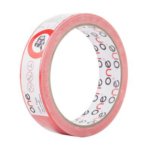เทปผ้า (24 มม. x 9 หลา) แดง ONE