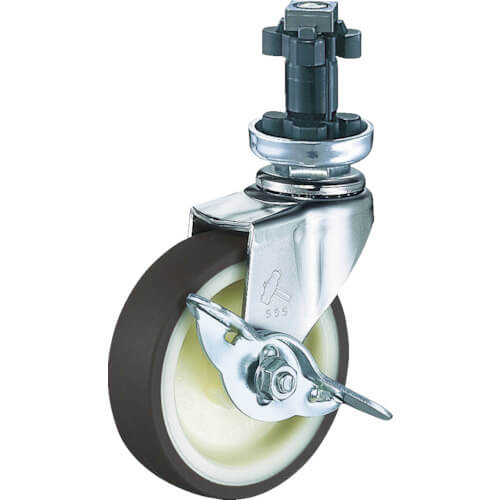 Pipe Insertion type Urethane Caster(EN Series)