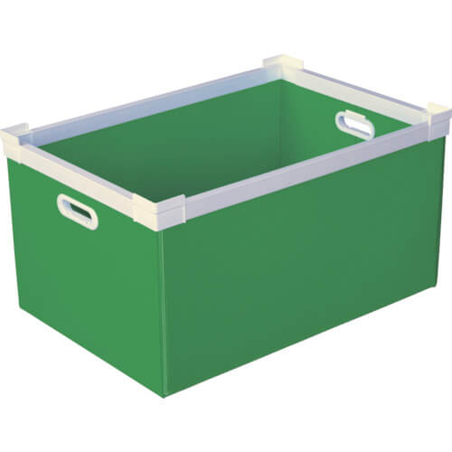 Pradan NS ตู้คอนเทนเนอร์ 75L (มุม SW) สีเขียวอ่อน