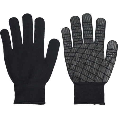 786-L-3P-BK FUKUTOKU Anti-Slip Gloves Kyu-chan - monet.asia