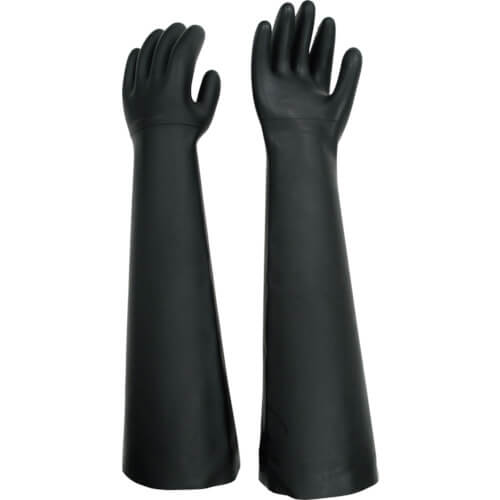 Natural Rubber Blasting Gloves