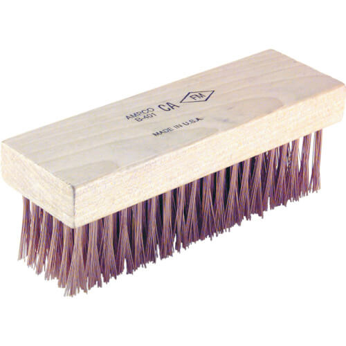 Non-Sparking Brush Flat Back Scratch
