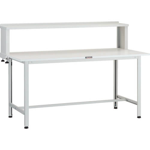 โต๊ะทำงานน้ำหนักเบาแบบ AO 1500 x 750 พร้อมชั้นวางด้านบน