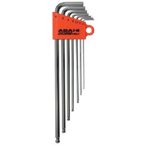 Hex Key Wrench Set, Ball Point Type, Long Pattern, 10pcs/Set– Shopataos