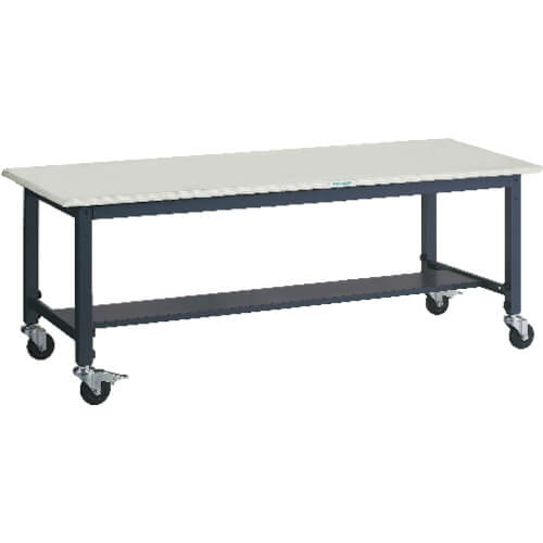 Light High Duty Workbench c/w 100mm Casters