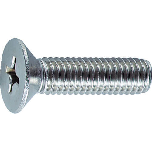 Countersunk Head Machine Screw  (stainless steel/full thread type)