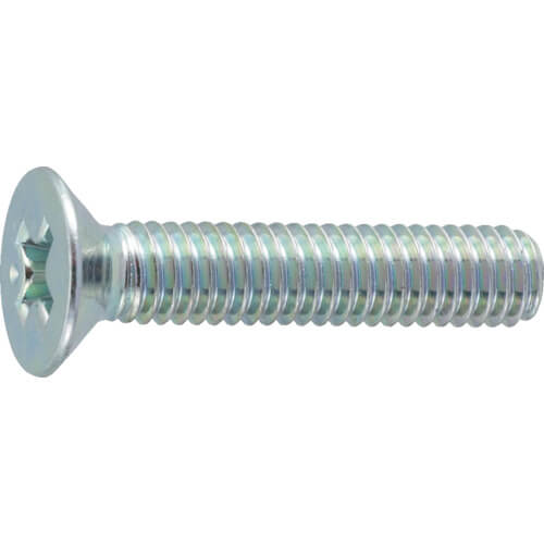 Countersunk Head Machine Screw  (steel/full thread type)