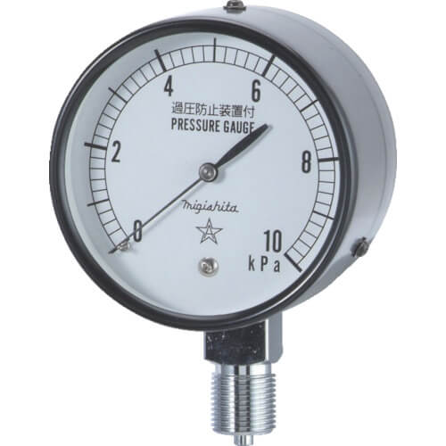 Micro Pressure Gauge (A frame vertical type, Φ75)