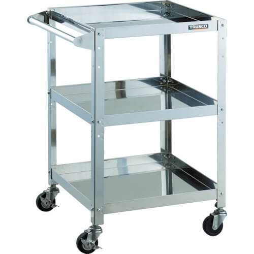 Clean Rabbit Trolley (SUS304, conductive rubber caster)