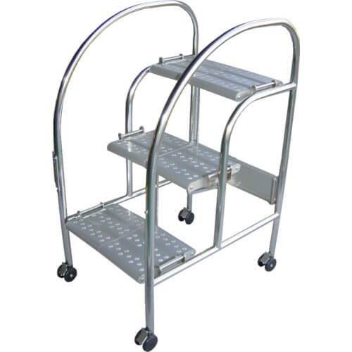 Folding Type Work Platform MT Step D (with casters)