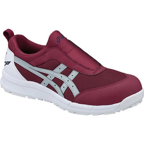 WINJOB CP204 Burgundy Red x Silver Gray แบรนด์ ASICS