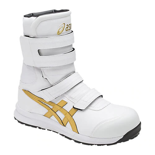 WINJOB CP401 White x Gold แบรนด์ ASICS