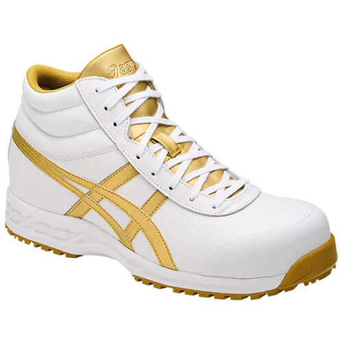 WINJOB 71S White x Gold แบรนด์ ASICS