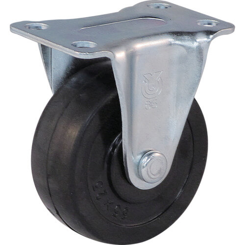 Plate Type Caster G Series (rubber wheel)