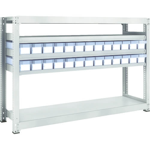 M3 type Medium-Duty Shelving c/w Plastic Drawer