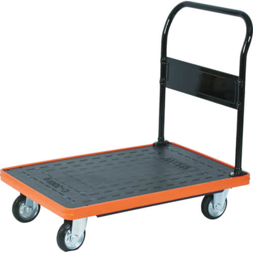 MKP Resin Platform Truck (with fall prevention)  Fixing Handle Type