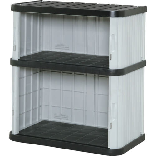 Resin Storage Shed Mini Locker（shutter type）