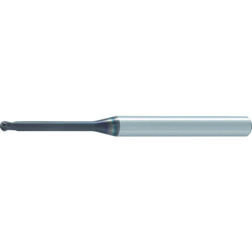 Two-flute MS plus Long Neck Ball End Mill