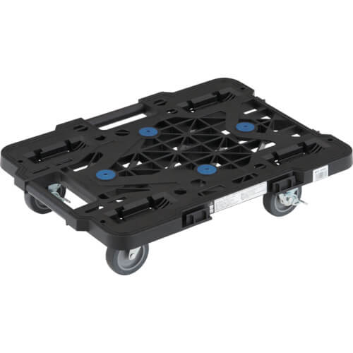 Concatenated Type Resin Platform Dolly Route Van (mesh type)  Caster type with all flexible stopper