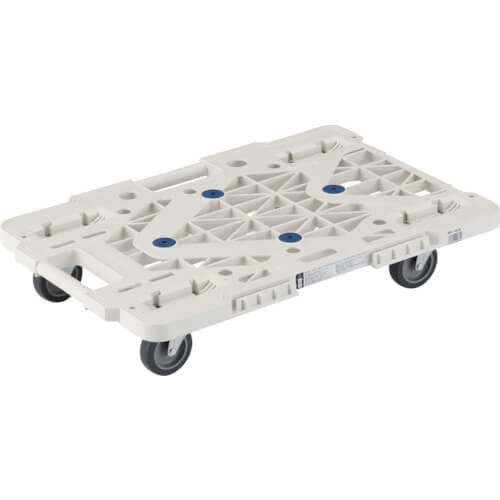 Concatenated Type Resin Platform Dolly Route Van (mesh type)  All Flexible Type