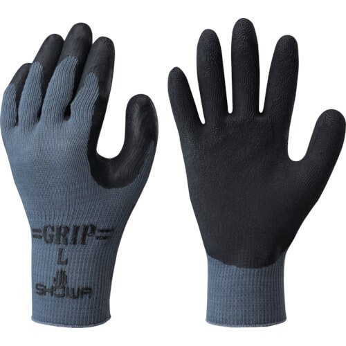 Rubber Back-opened Gloves Grip 3 Pairs
