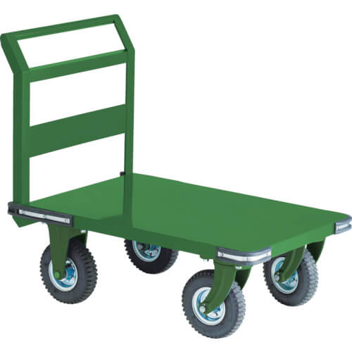 All-welded Truck w/Pneumatic Caster