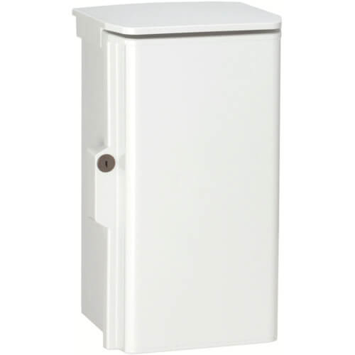 Weather Resistant Plastic Box with Key (with roof)