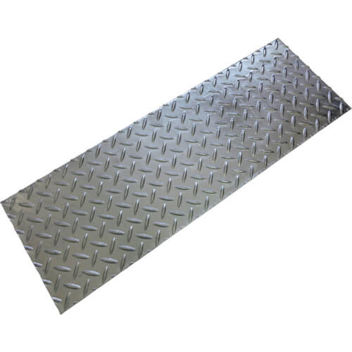 Checkered Steel Plate Groove Lid（for U-shaped groove）